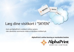 Alphaprint bestilling